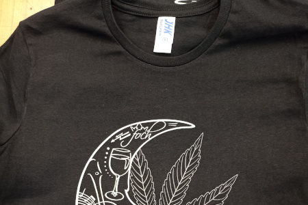 Nadruk na koszulce 1 kolor