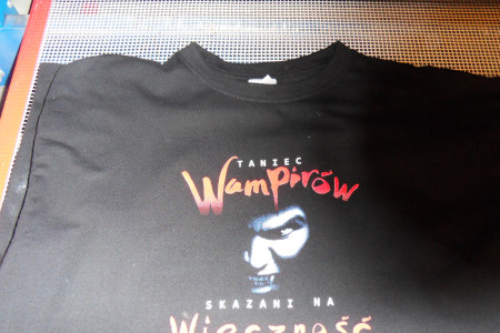 koszulka z nadrukiem vampire