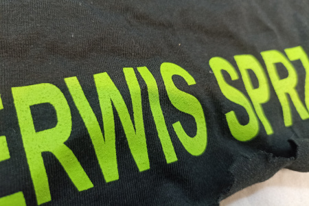 Odzież robocza nadruk serwis sprzątający